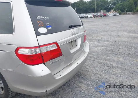 2007 Honda Odyssey Ex из США, поврежденный, VIN 5FNRL38457B439407